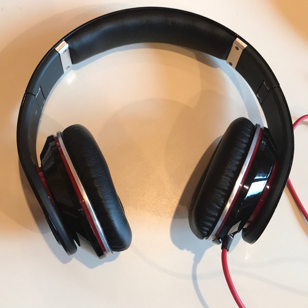 Beats by see black headphones
